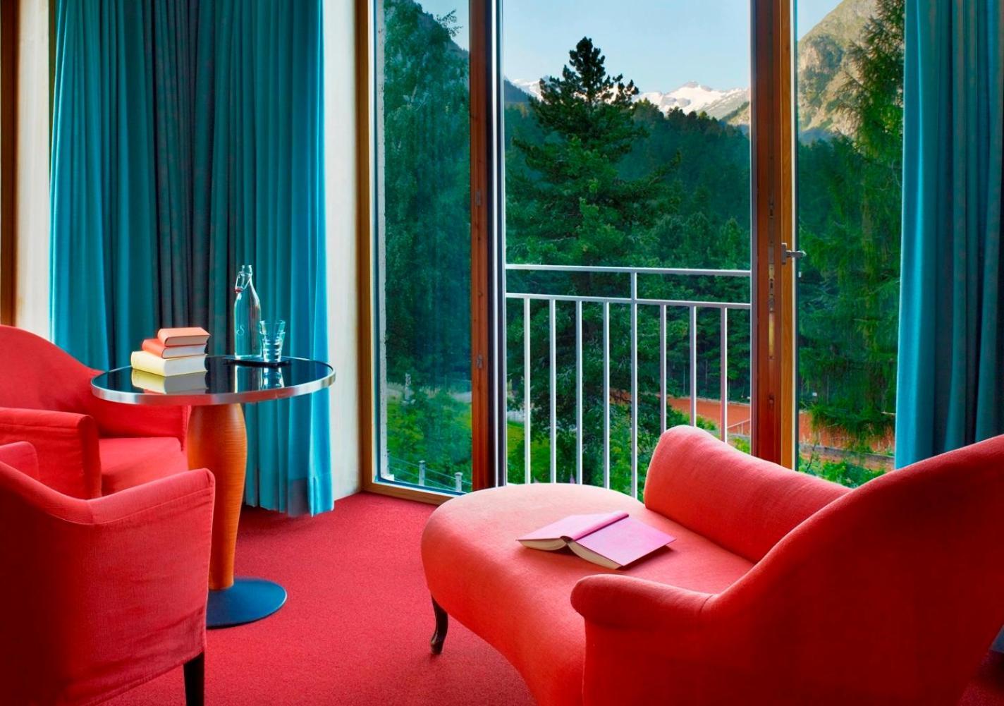 Hotel Saratz 폰트레시나 외부 사진