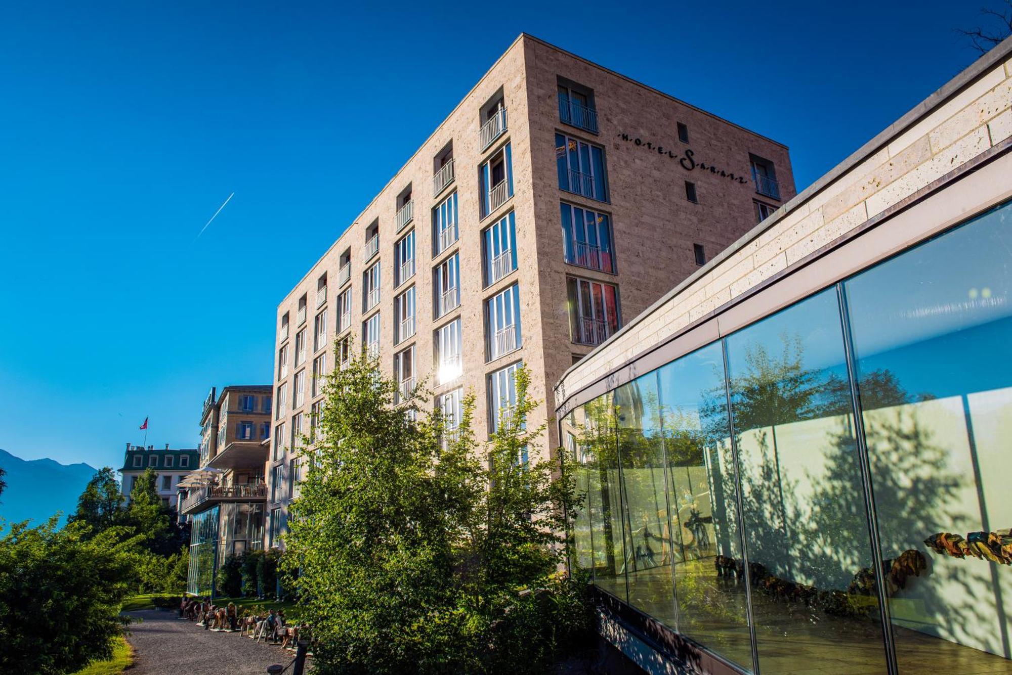 Hotel Saratz 폰트레시나 외부 사진