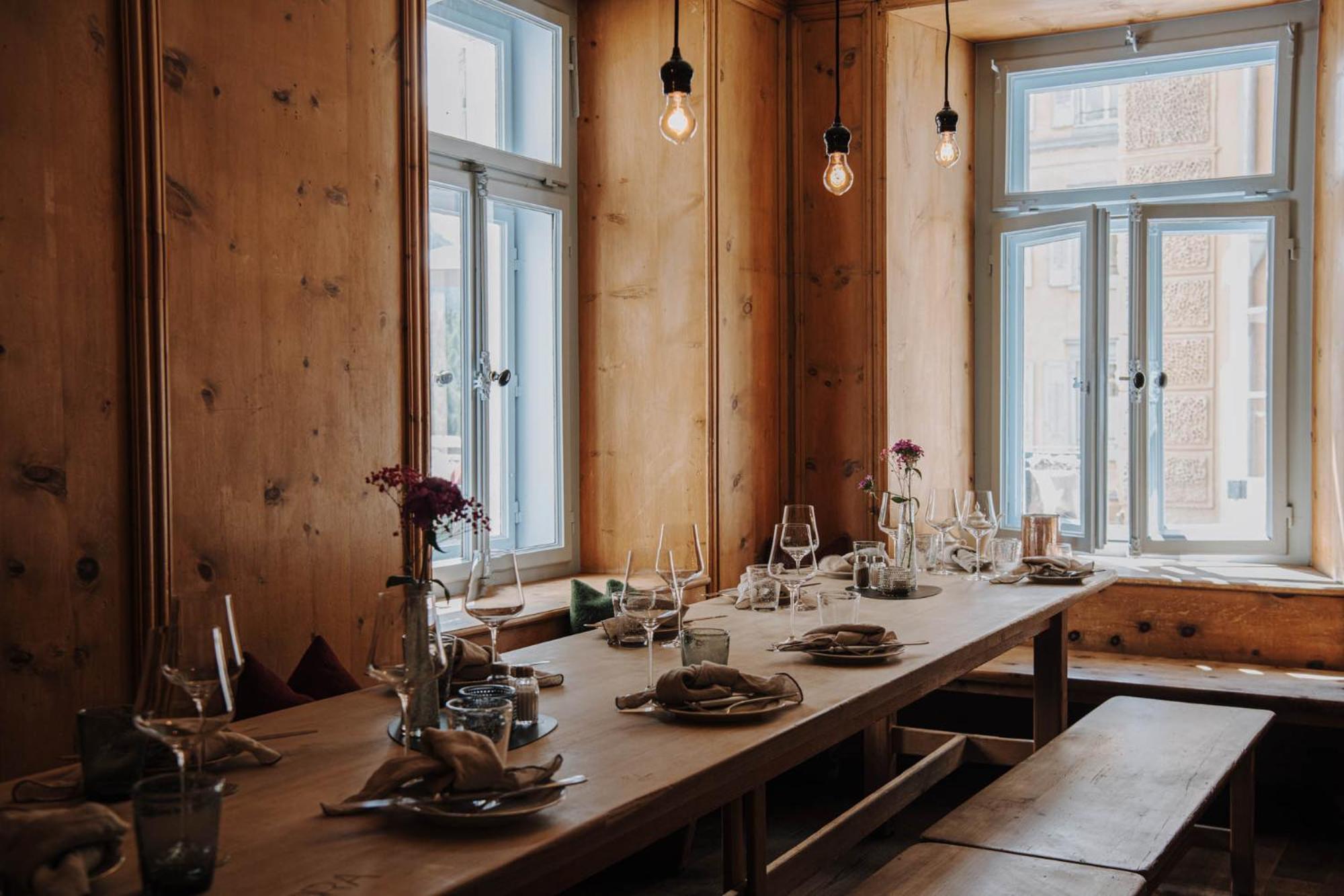 Hotel Saratz 폰트레시나 외부 사진