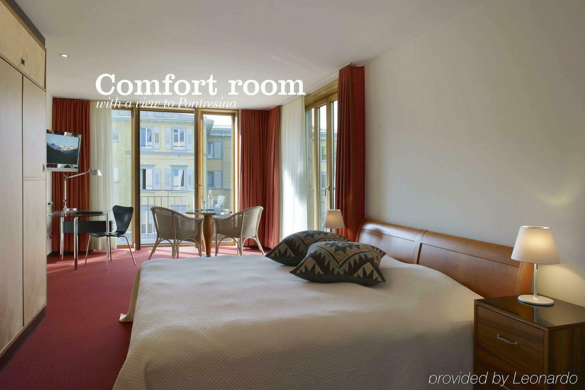 Hotel Saratz 폰트레시나 외부 사진